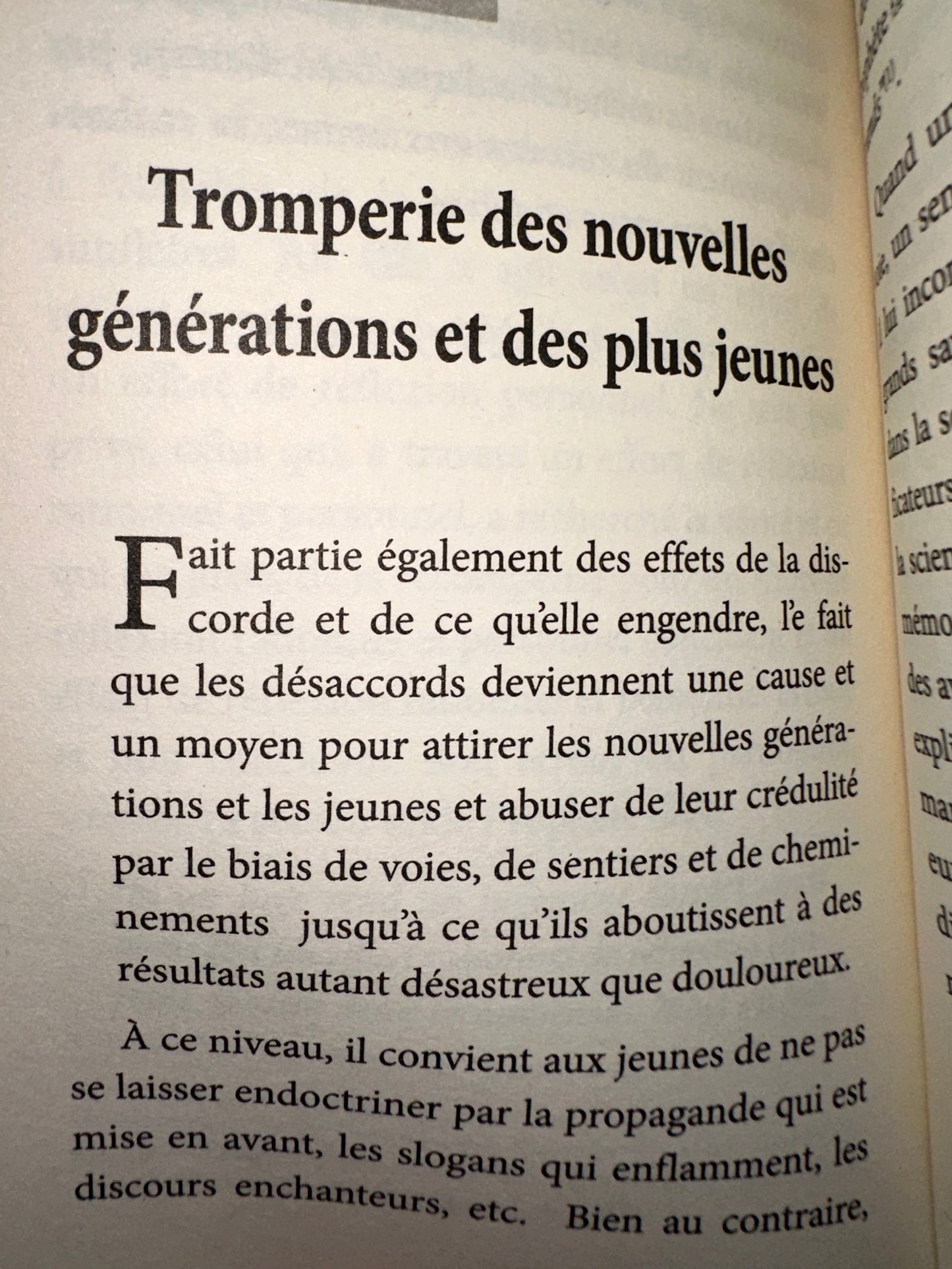 Les effets de la dissension, de Cheikh Abd-Ar-Razzak Al Badr (Format de poche)