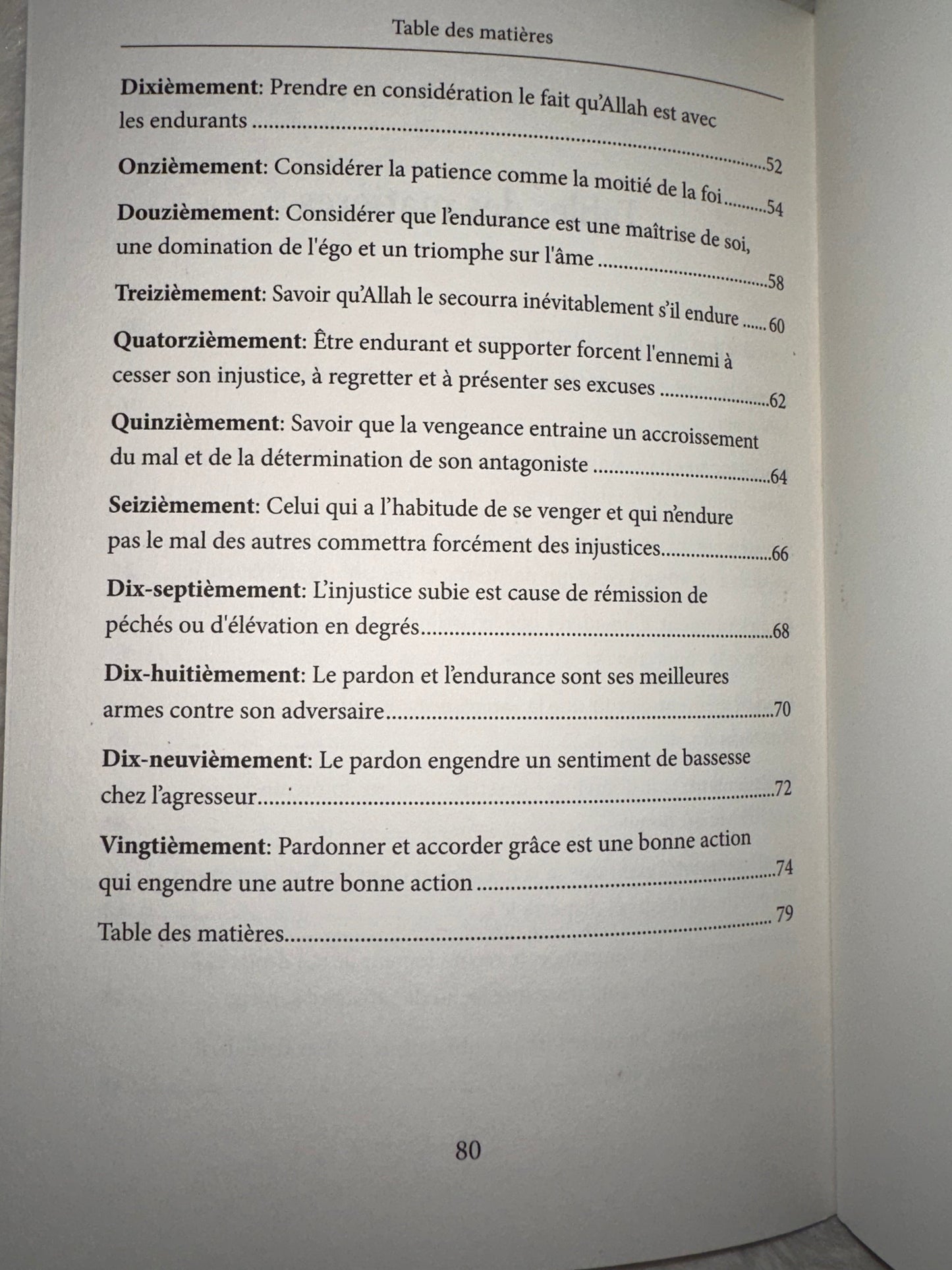 20 Conseils Pour Patienter Face Au Mal Des Gens , De Ibn Taymiyya, Commentaire Abd Ar-Razzâq Al-Badr, Bilingue (Français-Arabe)