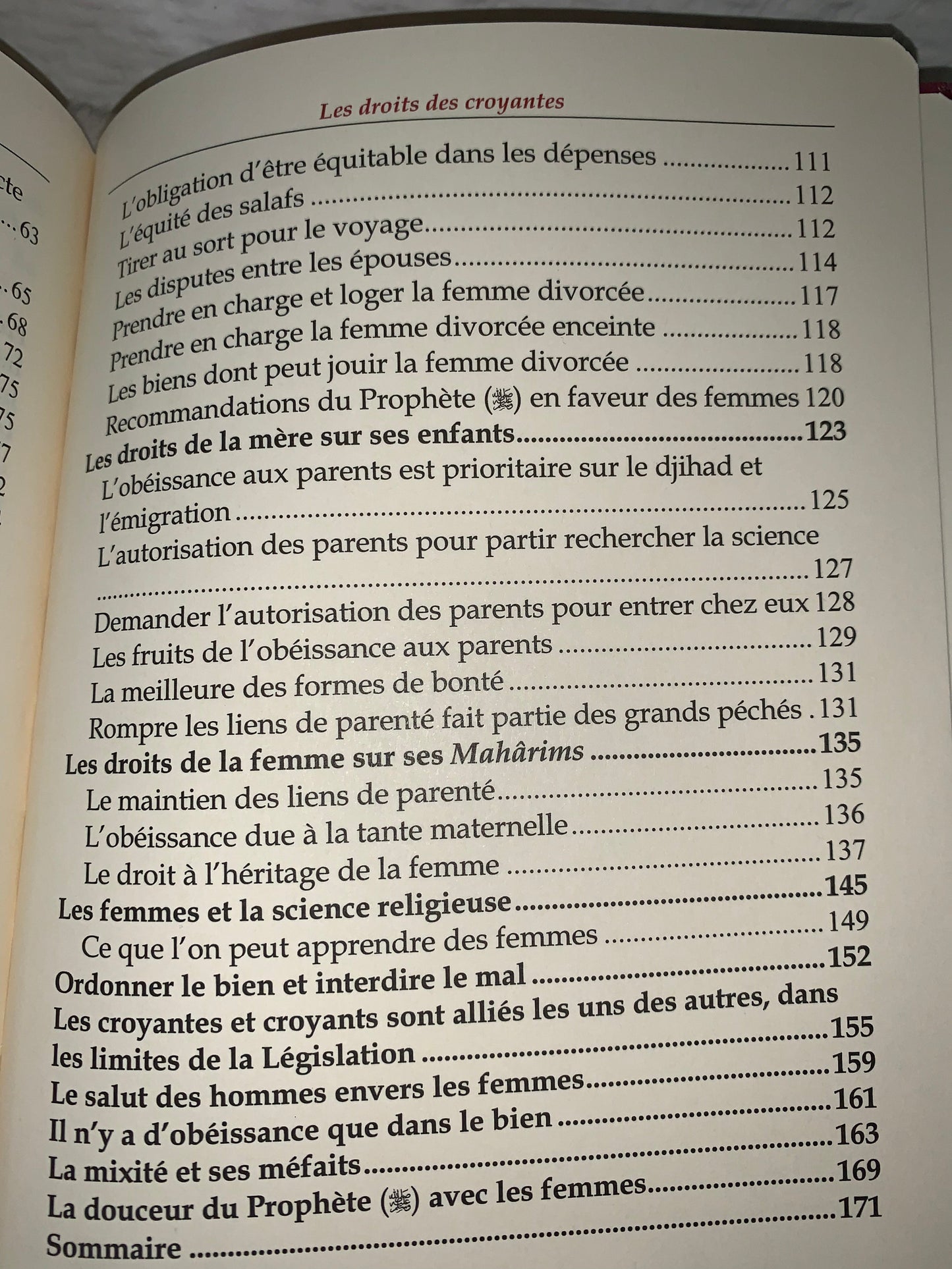 Les Droits Des Croyantes, De Umm Salamah Bint 'Alî Al-'Abbâsî (3ème Édition)
