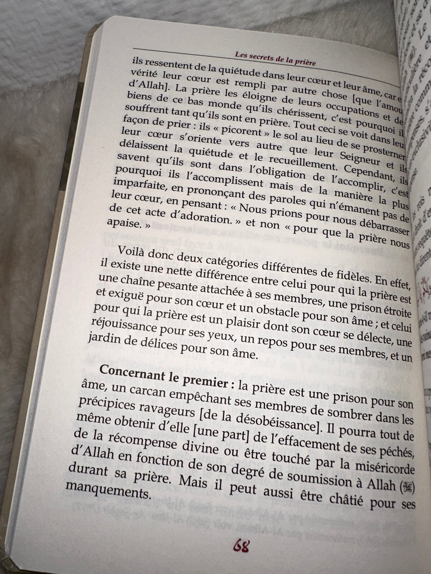 Les secrets de la prière, de Ibn Al-Qayyim
