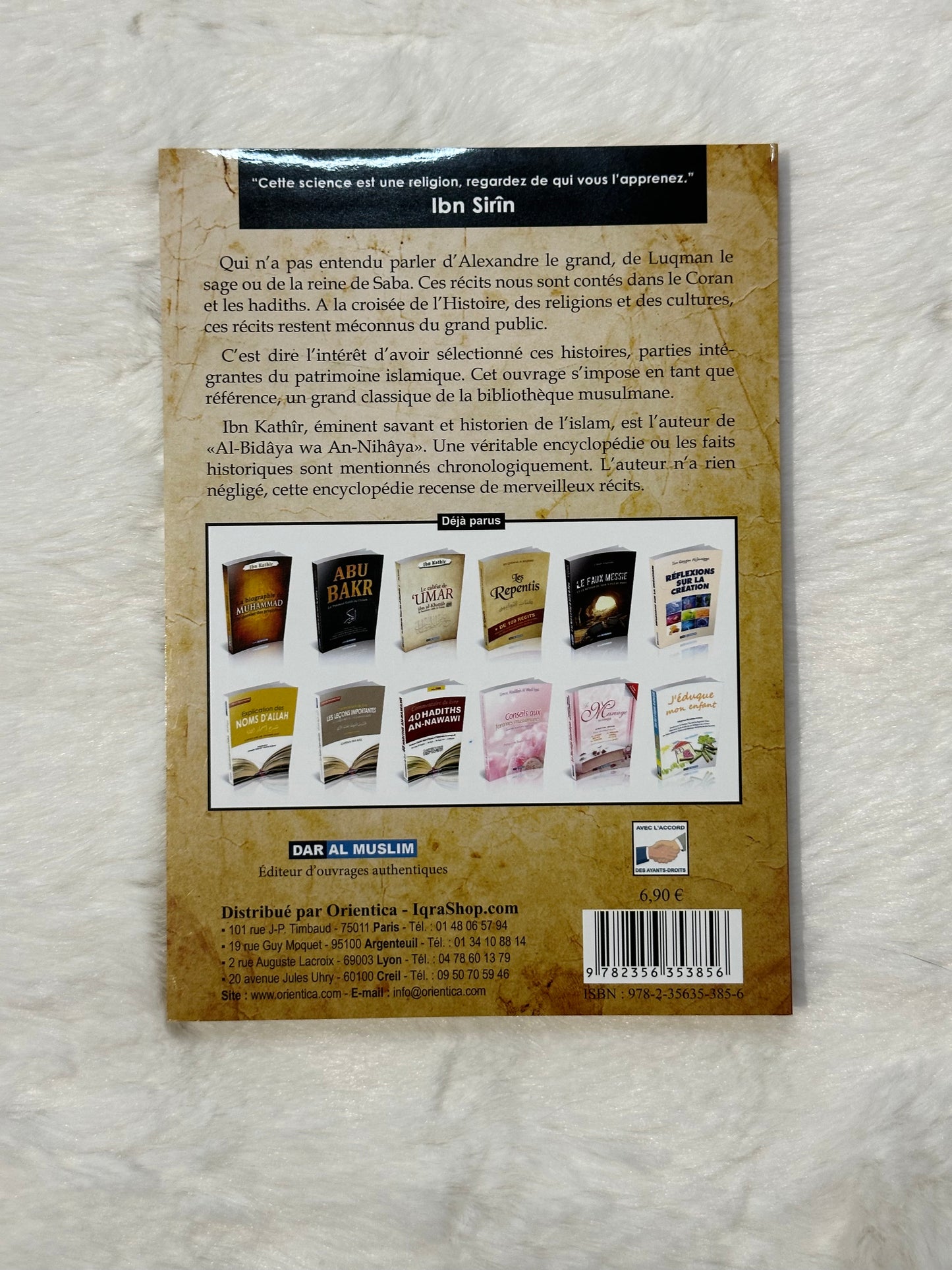 Récits extraordinaires tirés du coran et la Sunna authentique - Ibn Kathir