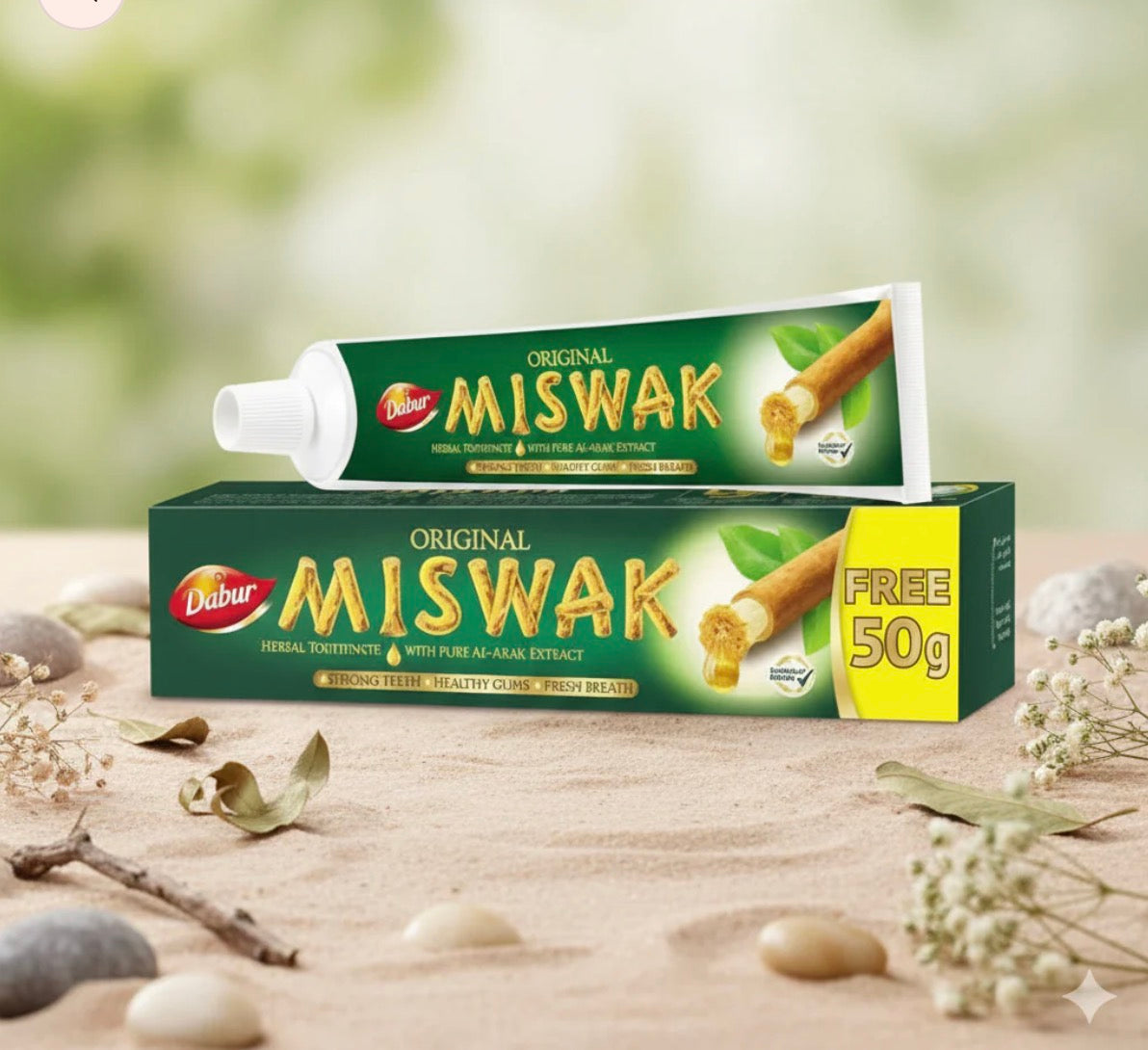 Gros Dentifrice Dabur Miswak Original 170g
