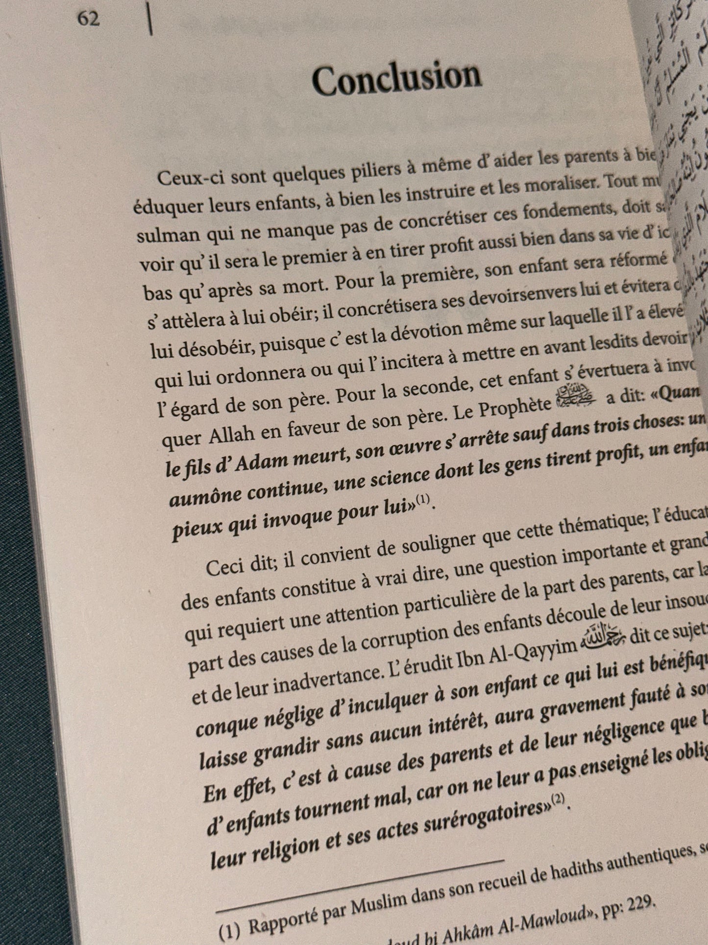 Dix Piliers Pour L'éducation Des Enfants - Abd Ar-Razzak Al Badr
