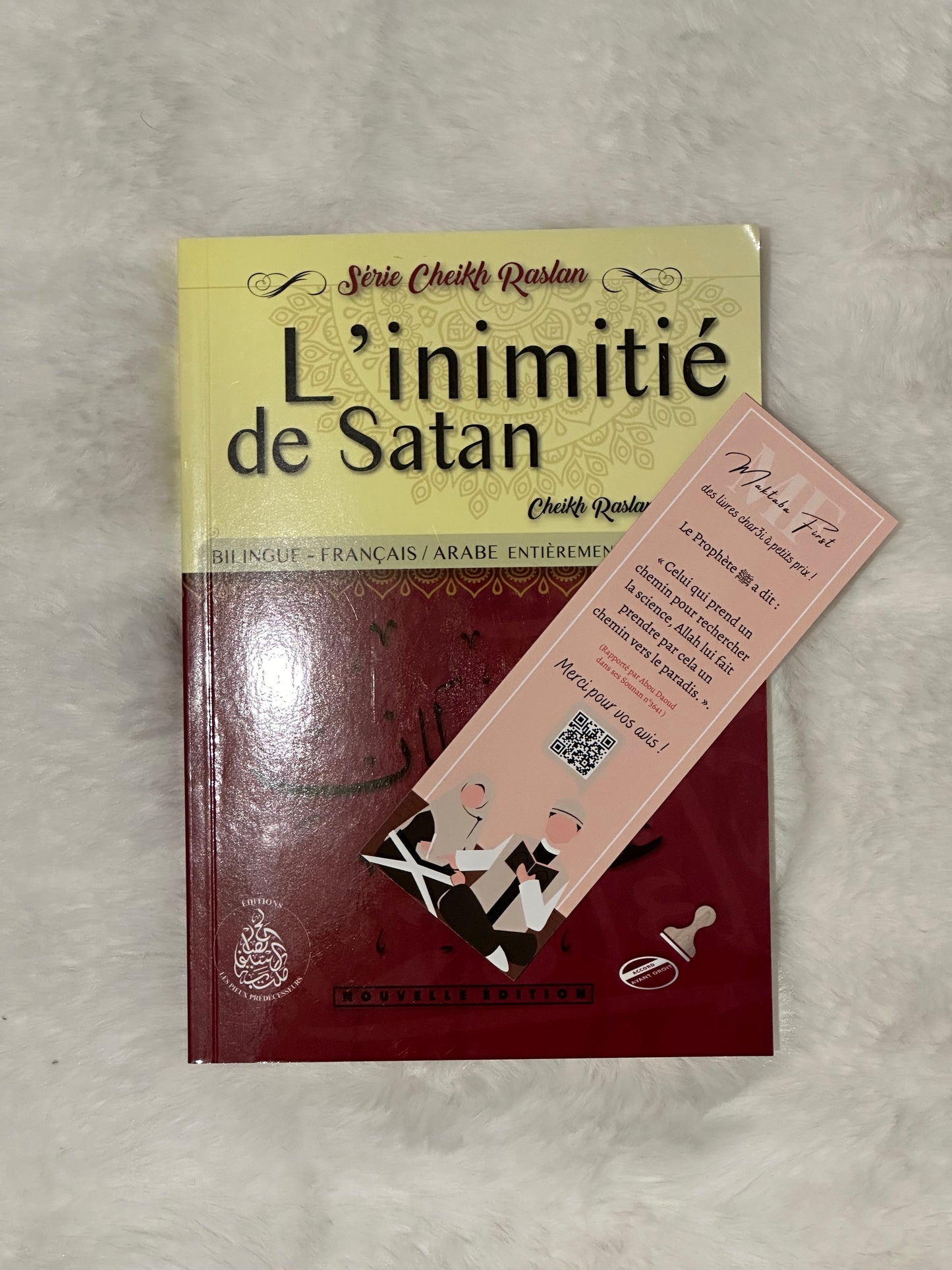 L'inimitié De Satan, De Cheikh Raslan (Français-Arabe)