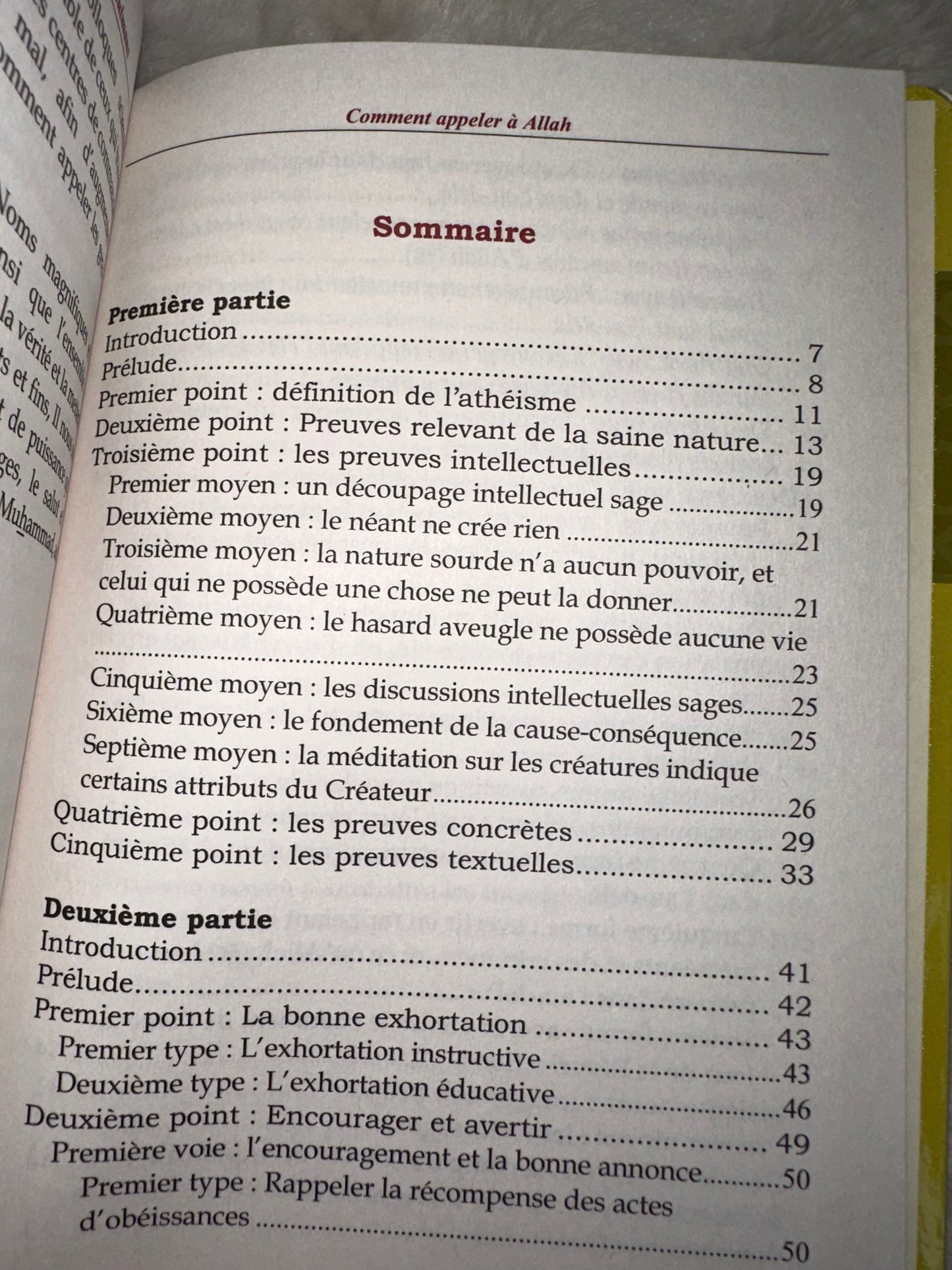 Comment Appeler À Allah Les Athées Et Les Pécheurs Musulmans, De Sa'îd Ibn Wahf Al-Qahtânî